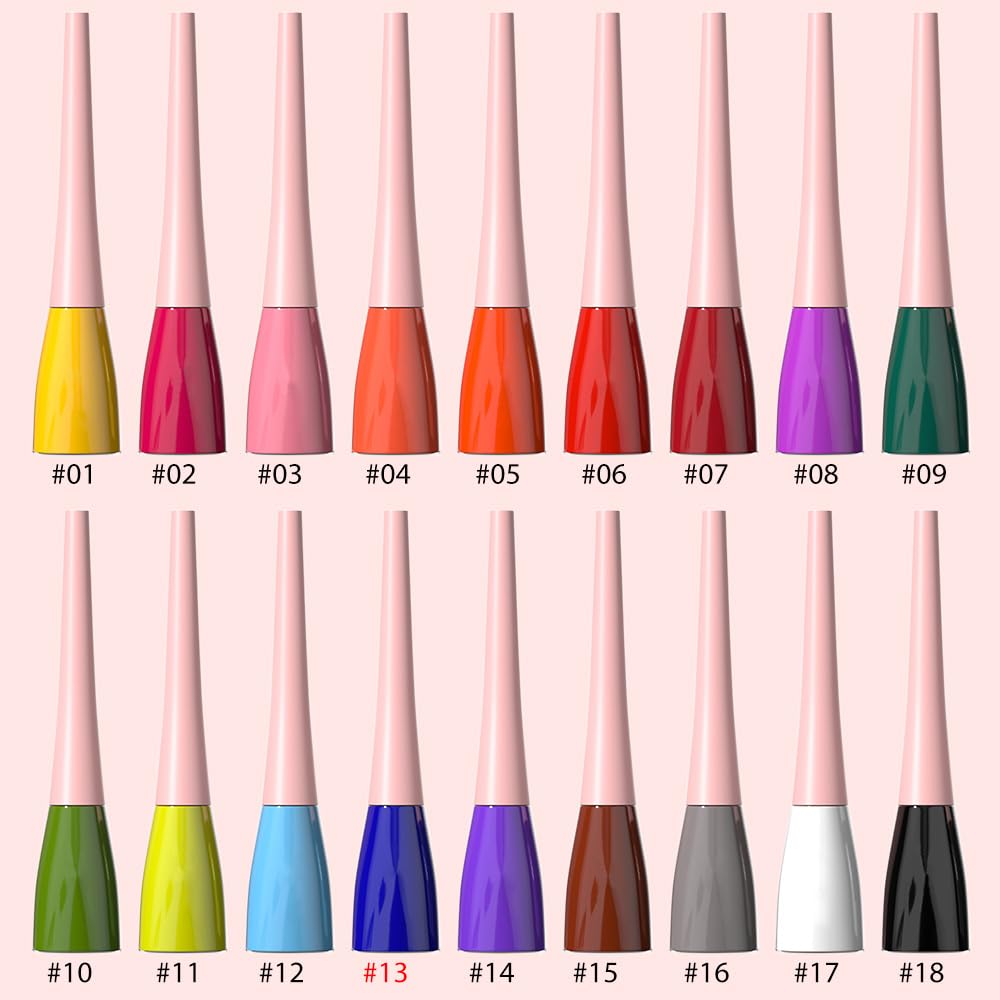 Evpct waterproof liquid liner smudge resistance water test exposure