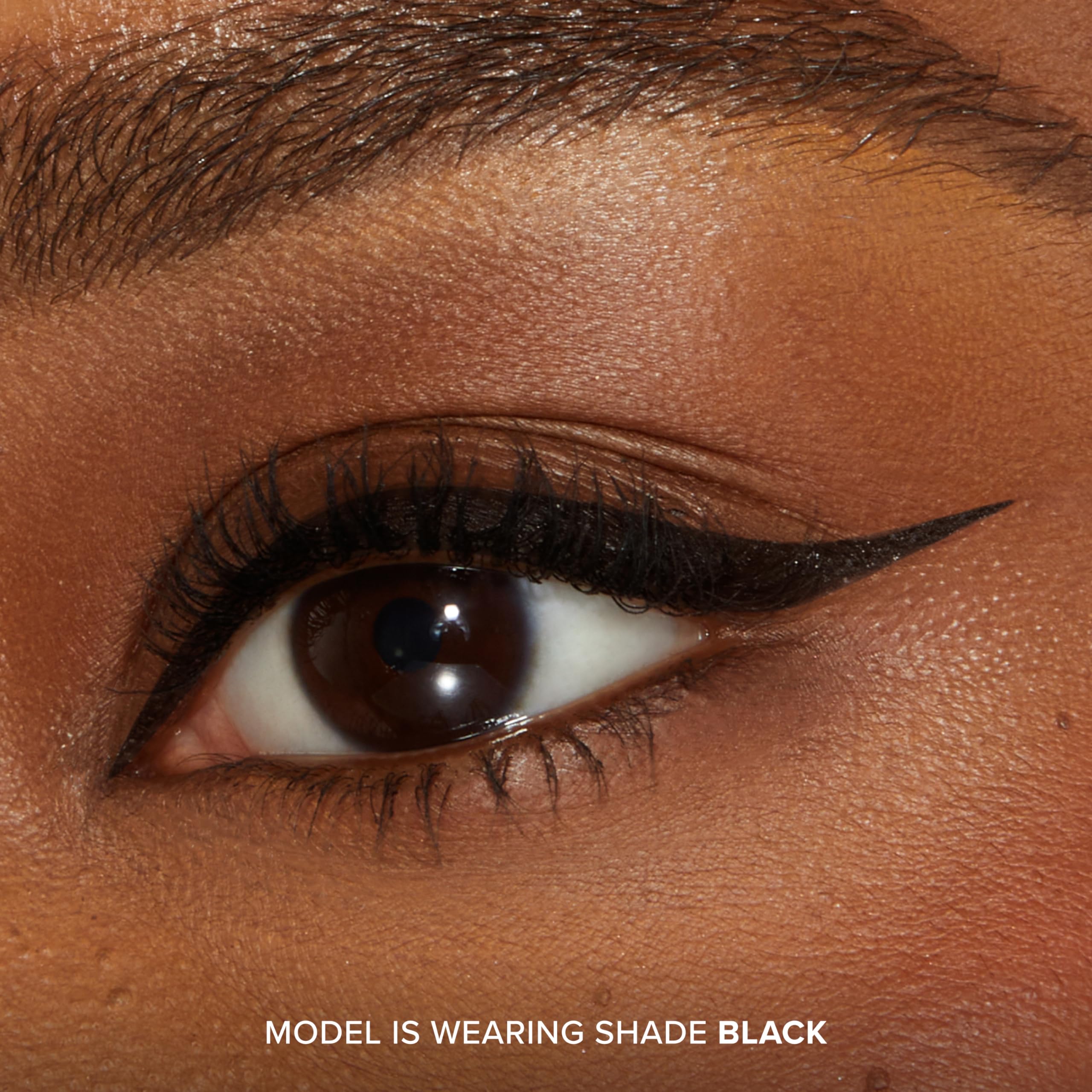Too Faced Better Than Sex eyeliner swatch on hand