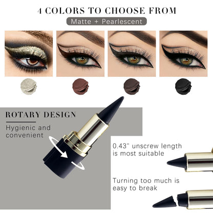 Miss Rose waterproof gel eyeliner pencils set