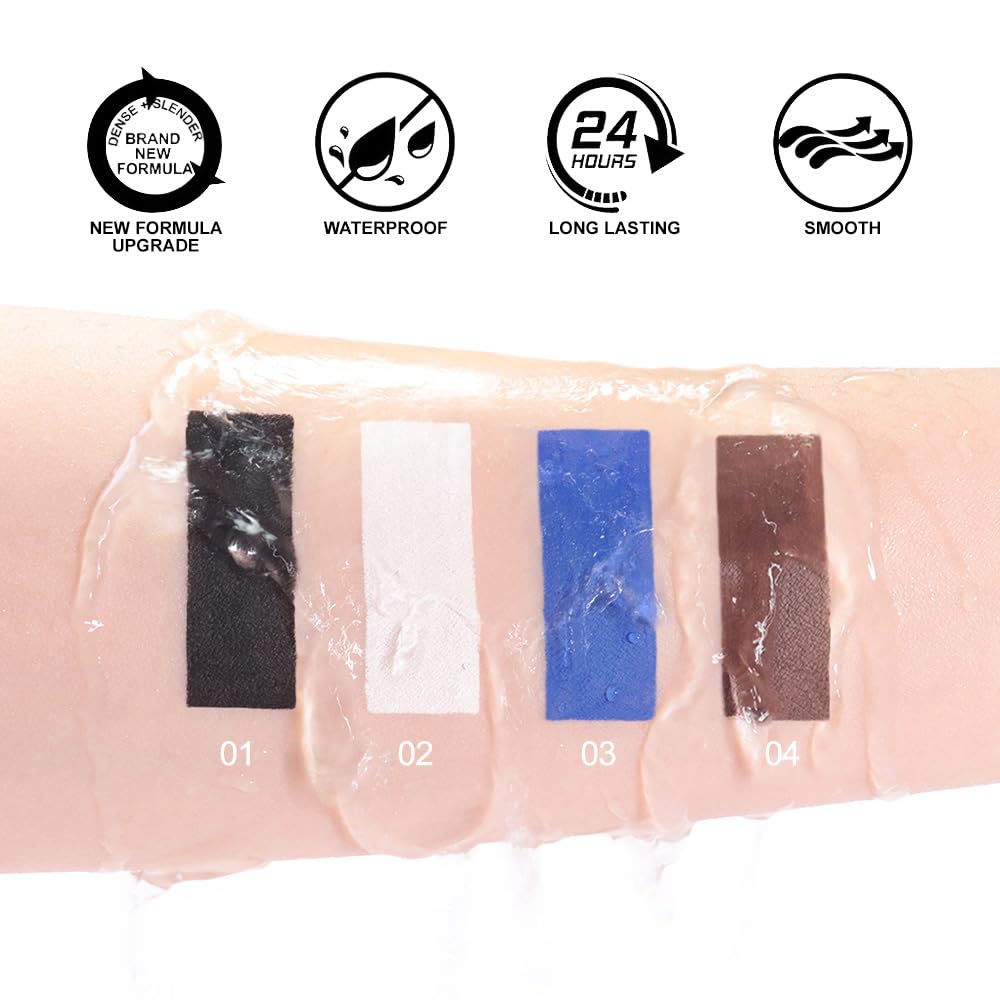 Ochilima white waterproof eyeliner pencil for waterline application