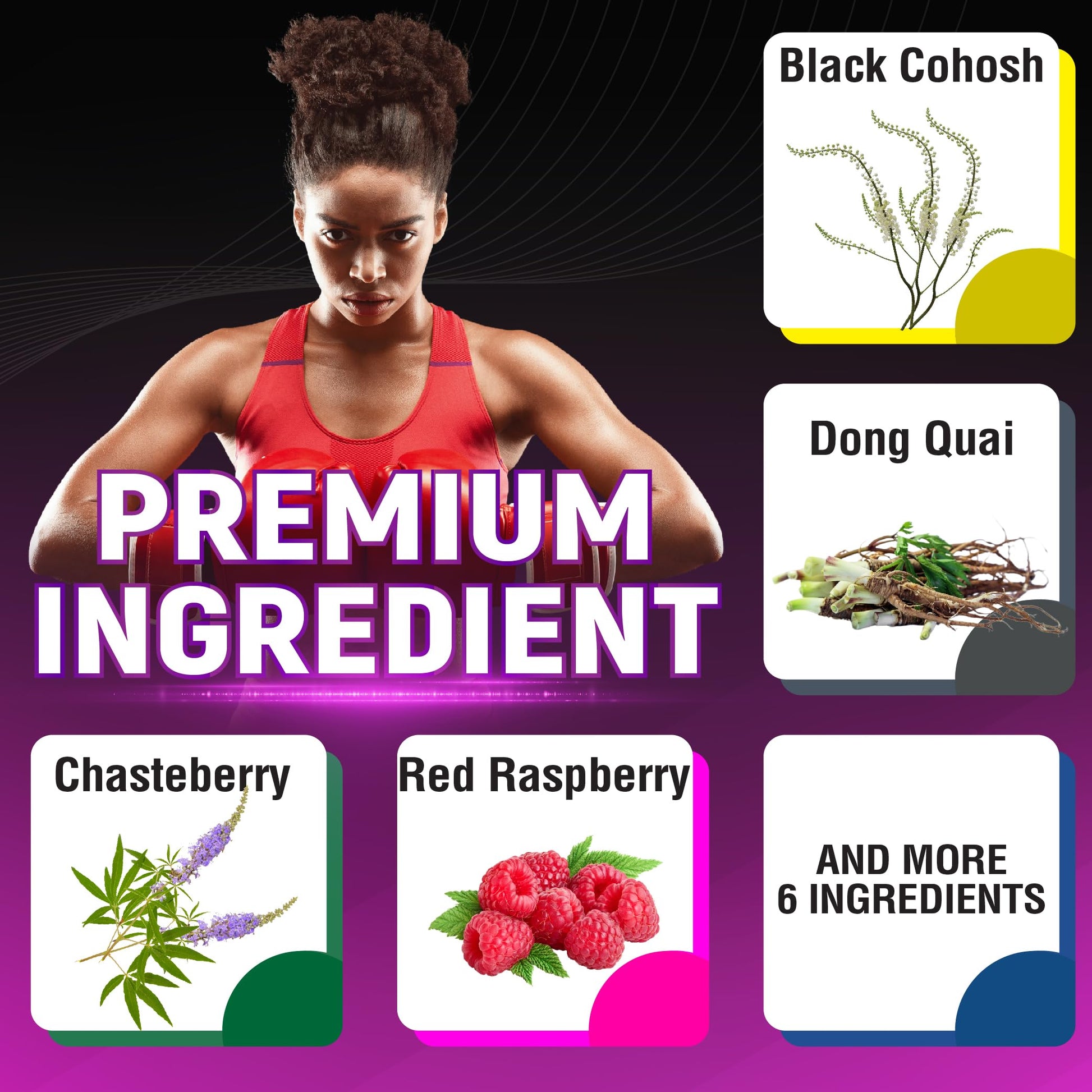 Civimuna Black Cohosh veggie capsules dietary supplement packaging