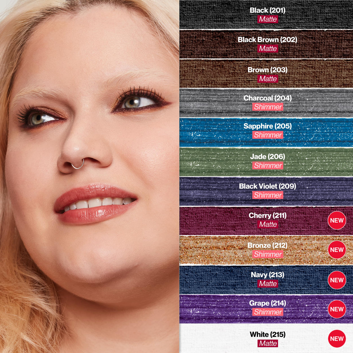 Complete Revlon ColorStay eyeliner packaging and design