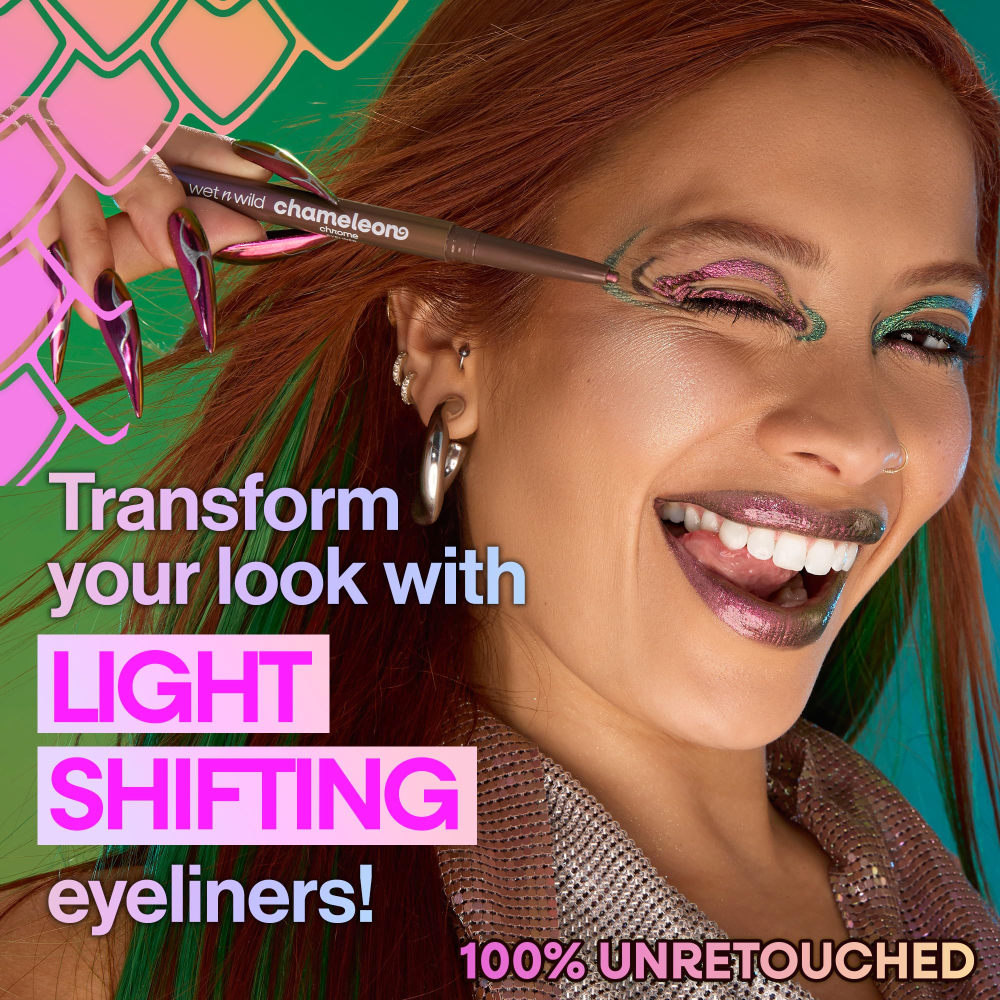 Wet N Wild multichrome eyeliner tip detail