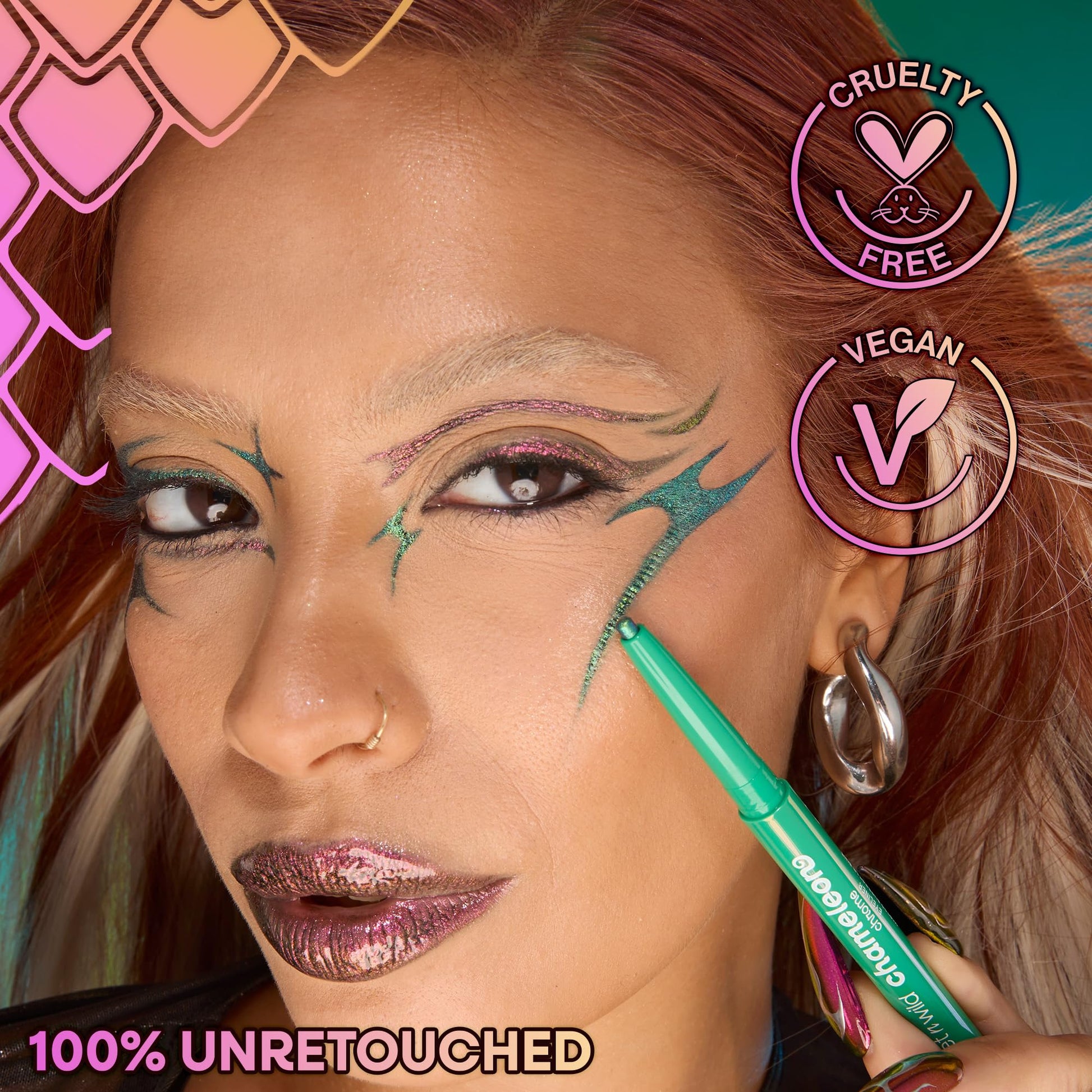 Vegan and cruelty-free label on Wet N Wild eyeliner