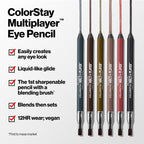 Revlon eye pencil built-in blending brush detail