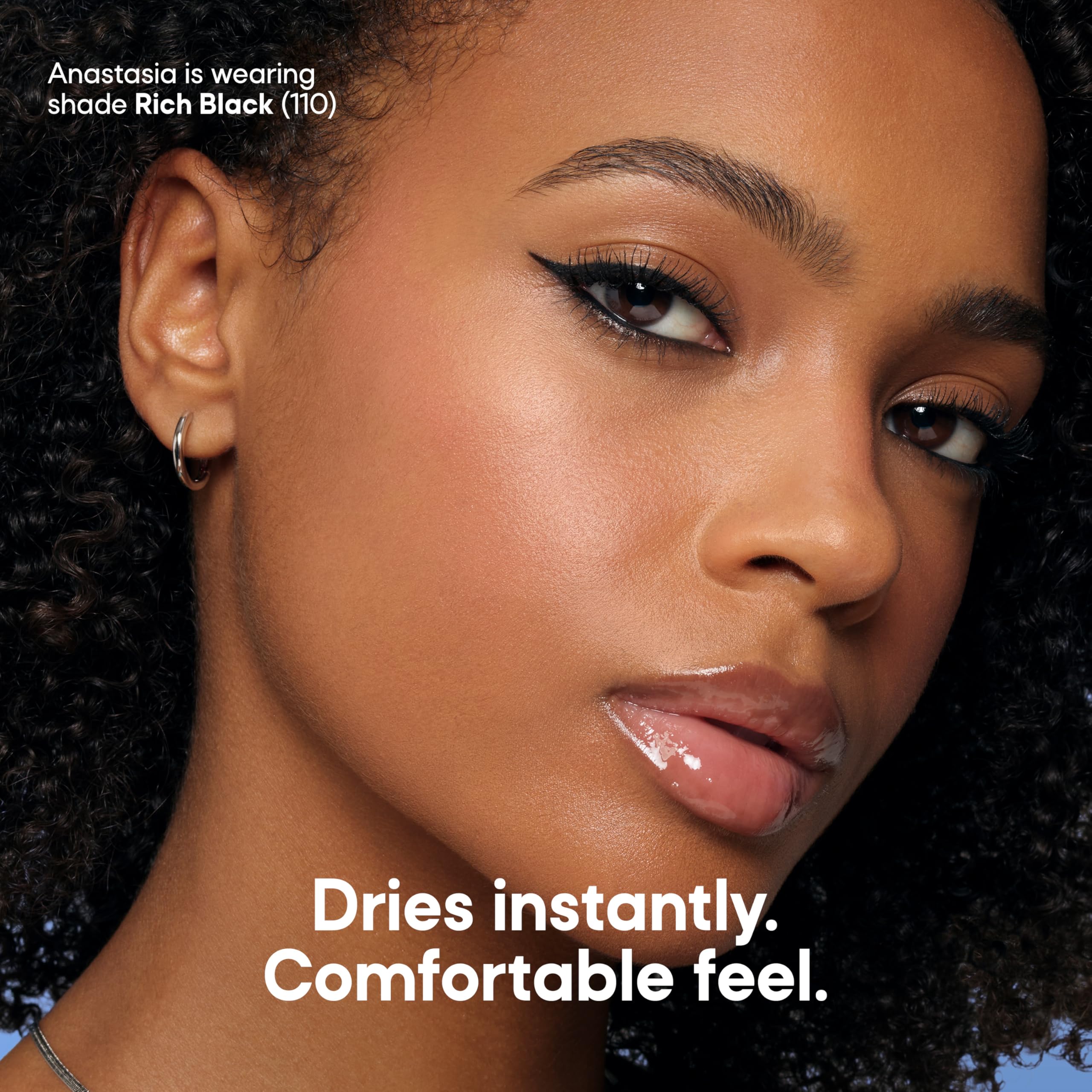 Almay gel eyeliner waterproof smudge proof demonstration