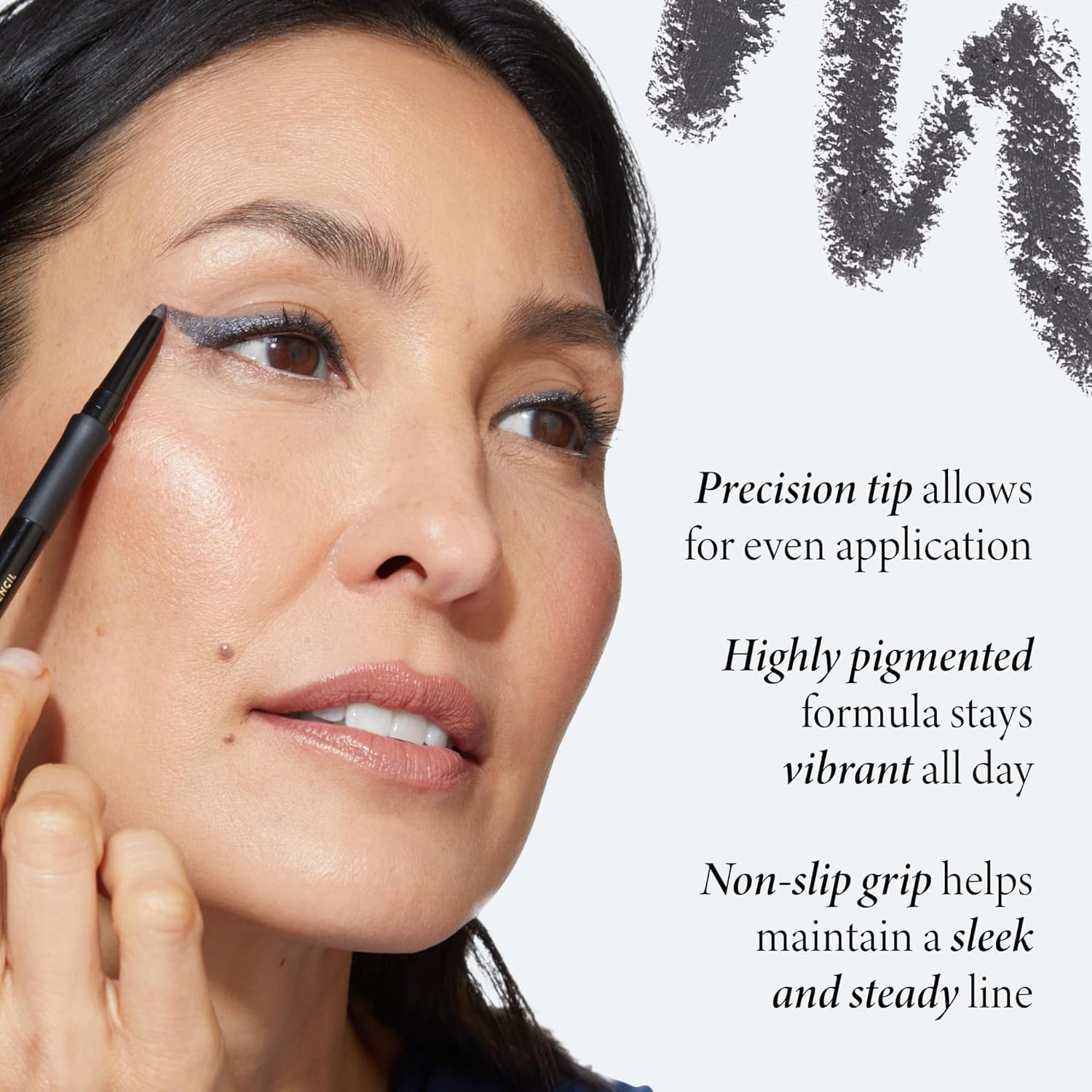 Close up of Laura Geller INKcredible gel eyeliner tip