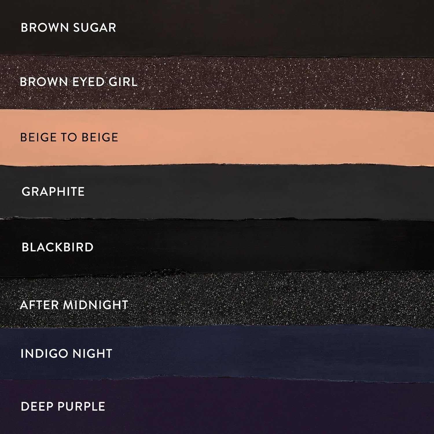 Professional eye makeup look using Laura Geller gel eyeliner