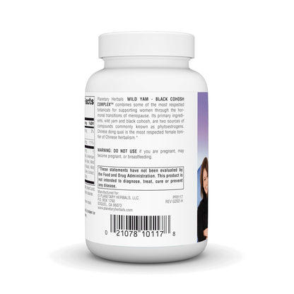 Planetary Herbals Wild Yam Black Cohosh Complex ingredient information