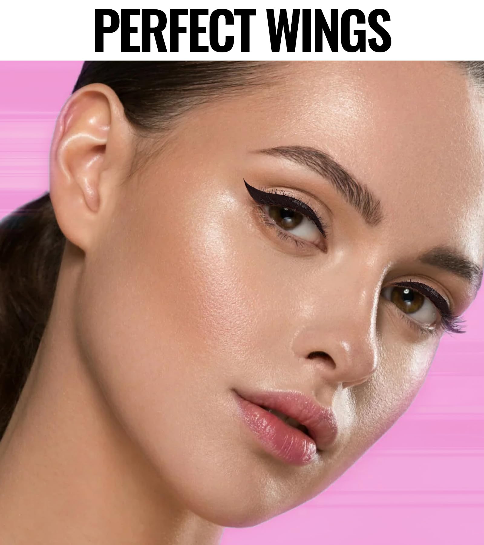 Close up of IMethod winged eyeliner stamp applicator tip