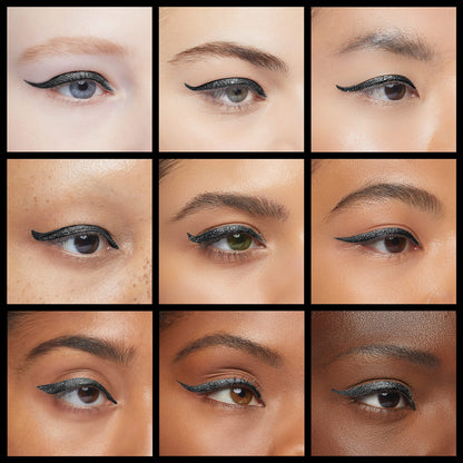 IMethod eyeliner stamp application on eye corner