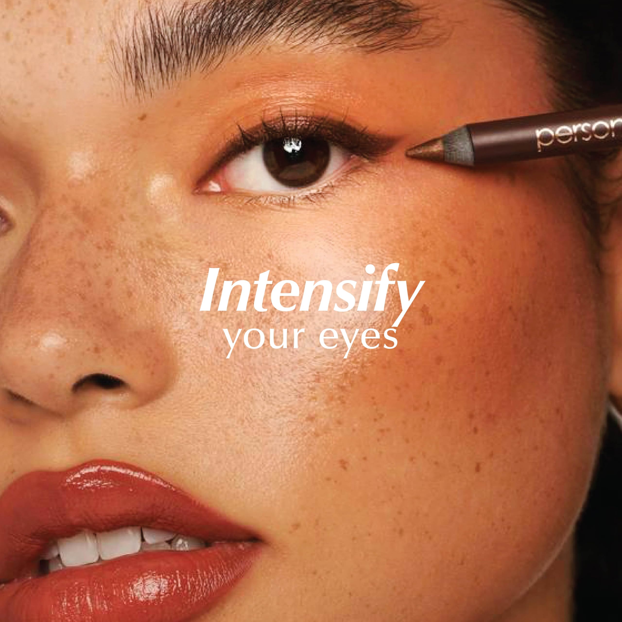 Persona waterproof eyeliner pencil packaging and branding detail