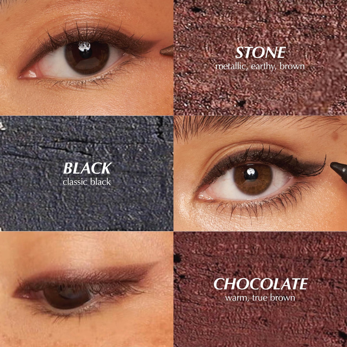 Persona cosmetics long lasting eyeliner pencil for lash line use
