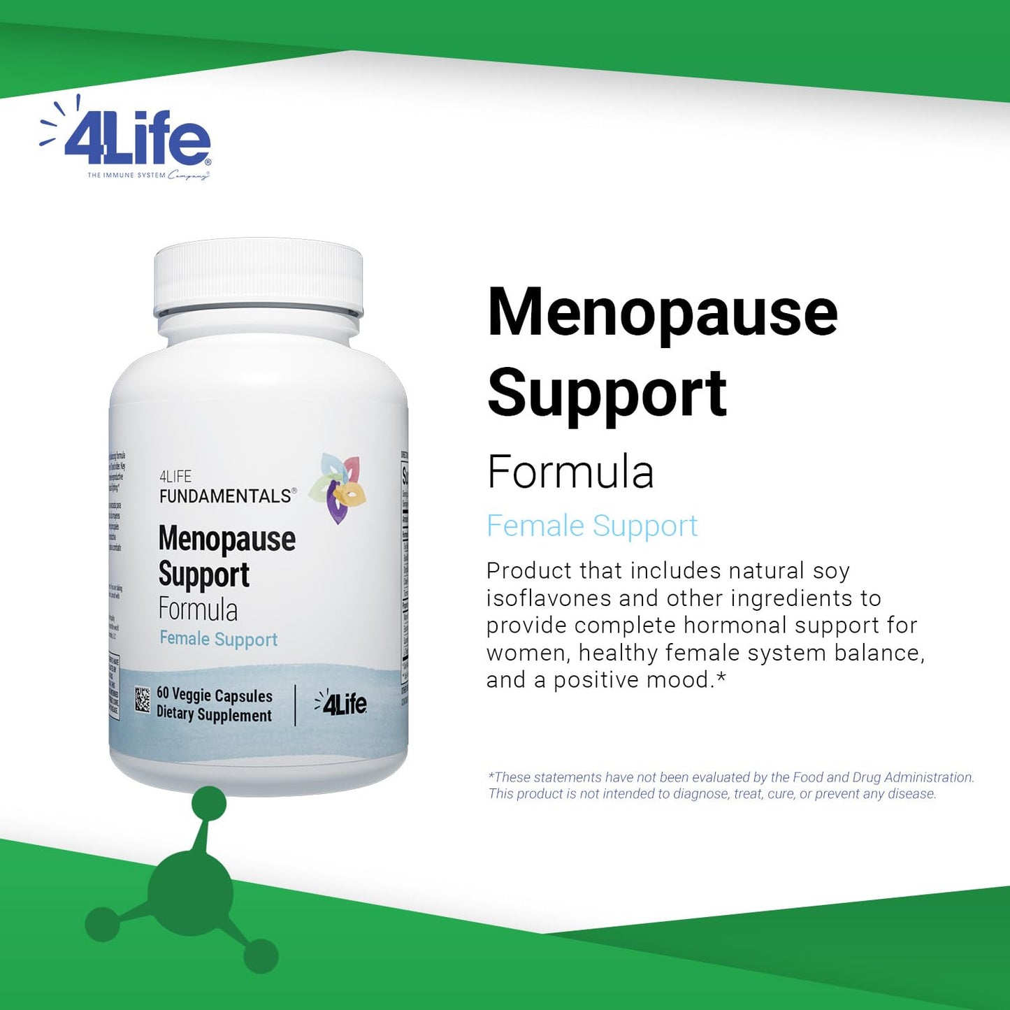 Authentic USA imported 4Life menopause support supplement
