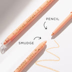 Tarte brightening pencil showing built in smudger end