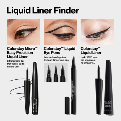 Revlon ColorStay Micro Easy Precision Liquid Eyeliner in hand