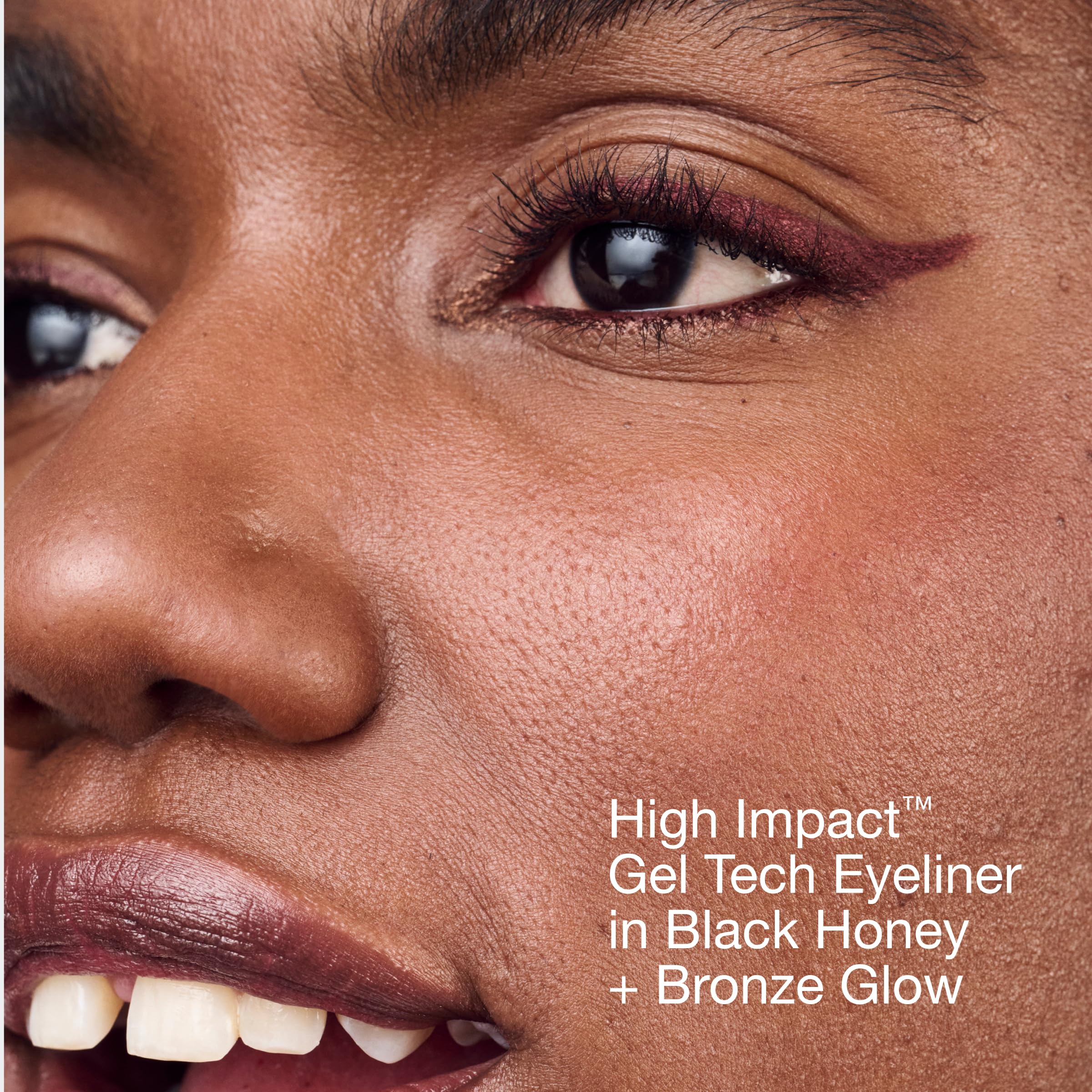 Clinique High Impact Gel Tech Eyeliner swatch on skin