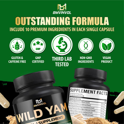 BMVINVOL hormone support supplement bottle package