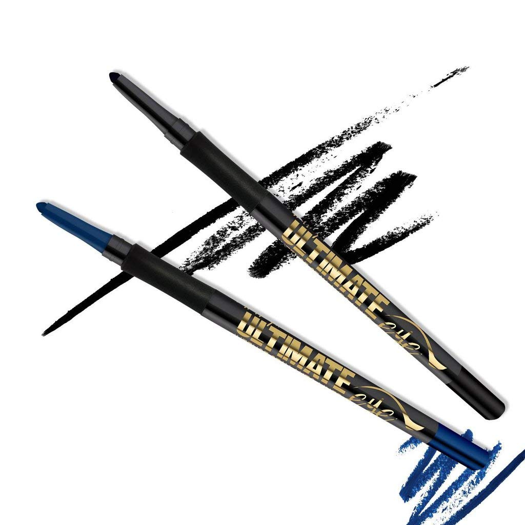 L.A. Girl retractable gel eyeliner pencil twist up mechanism close up