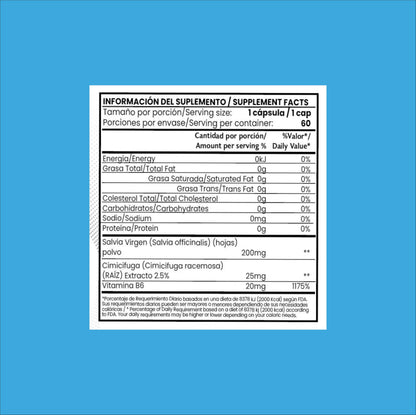 Clinica Dr. Vega Peiskos capsules packaging featuring herbal ingredients