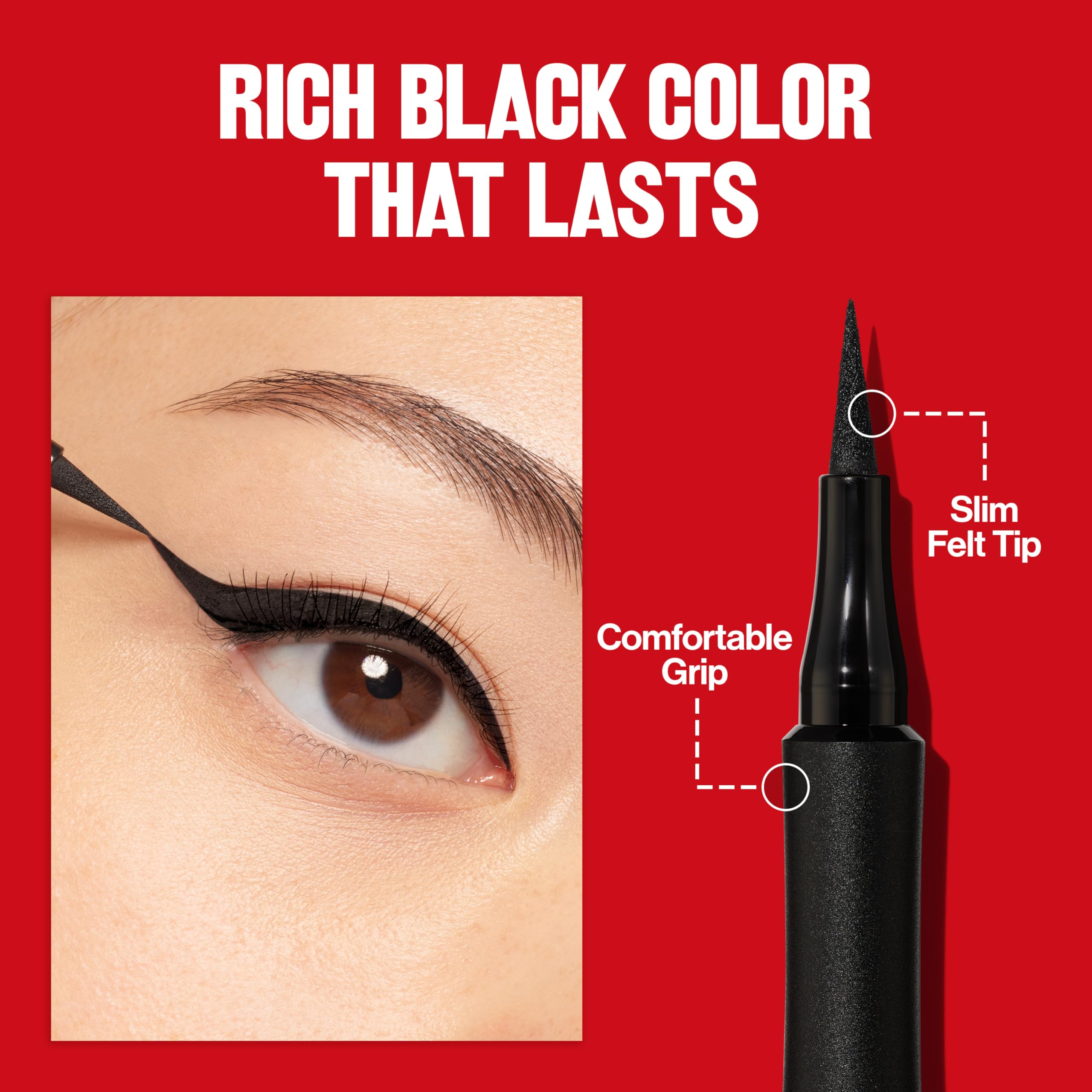 Revlon eyeliner pen packaging showing brand logo
