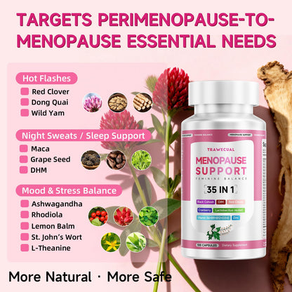 Authentic imported USA menopause relief supplement