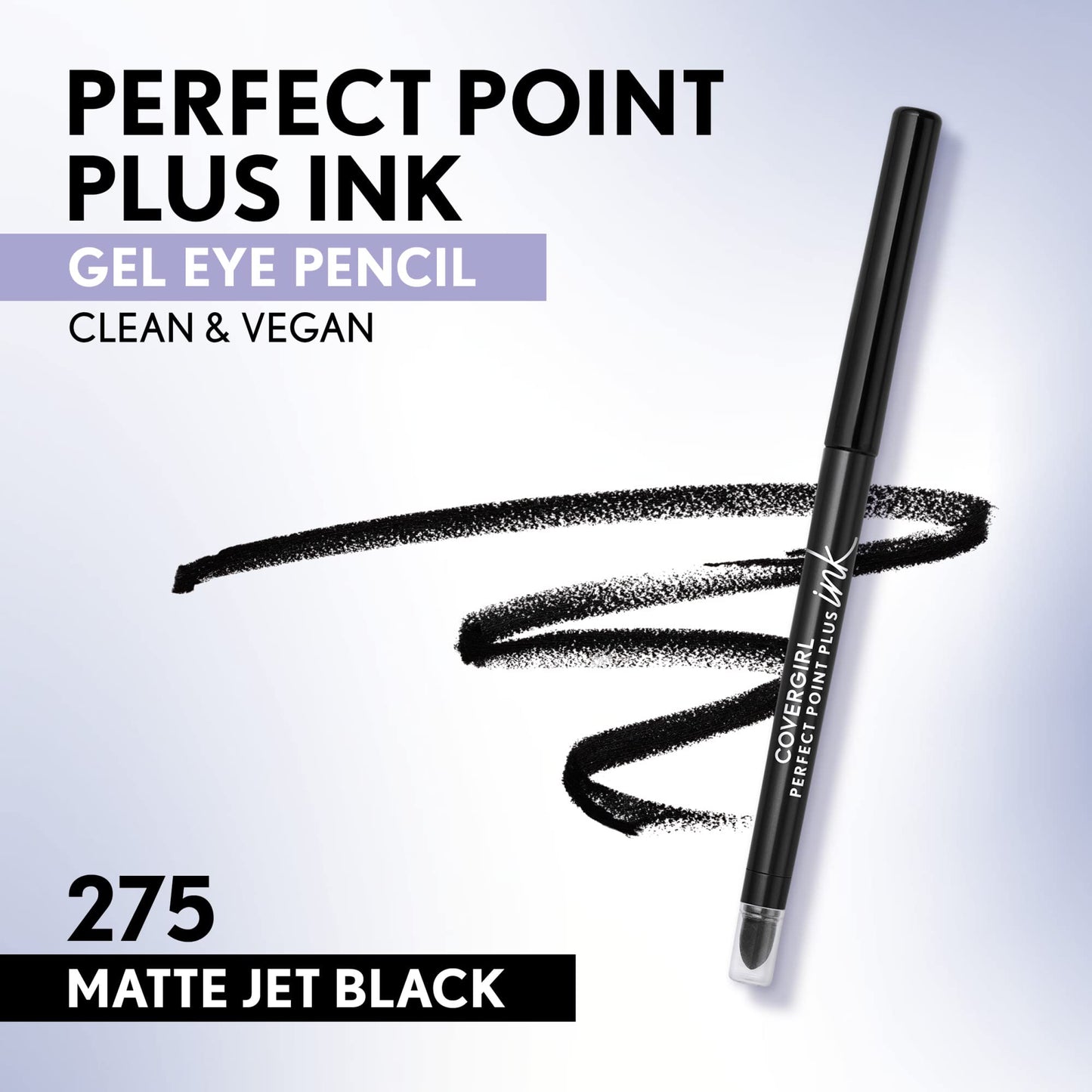 Covergirl Matte Jet Black eyeliner tip closeup
