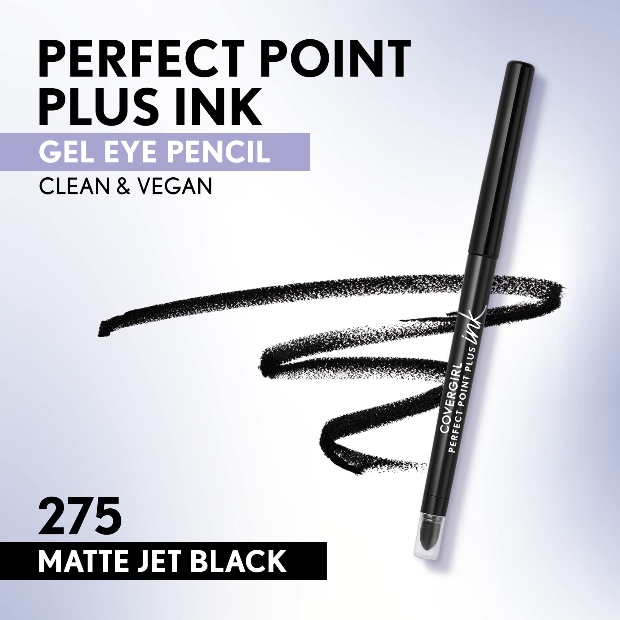 Covergirl Matte Jet Black eyeliner tip closeup