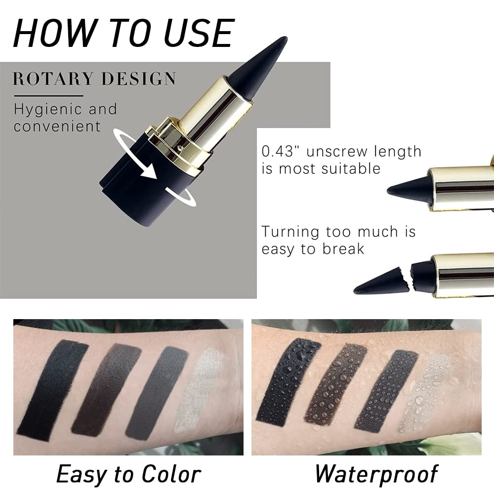 Waterproof smudge proof test of Kaely eyeliner