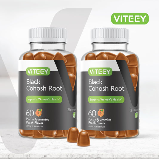 Close up of Viteey menopause relief gummies texture