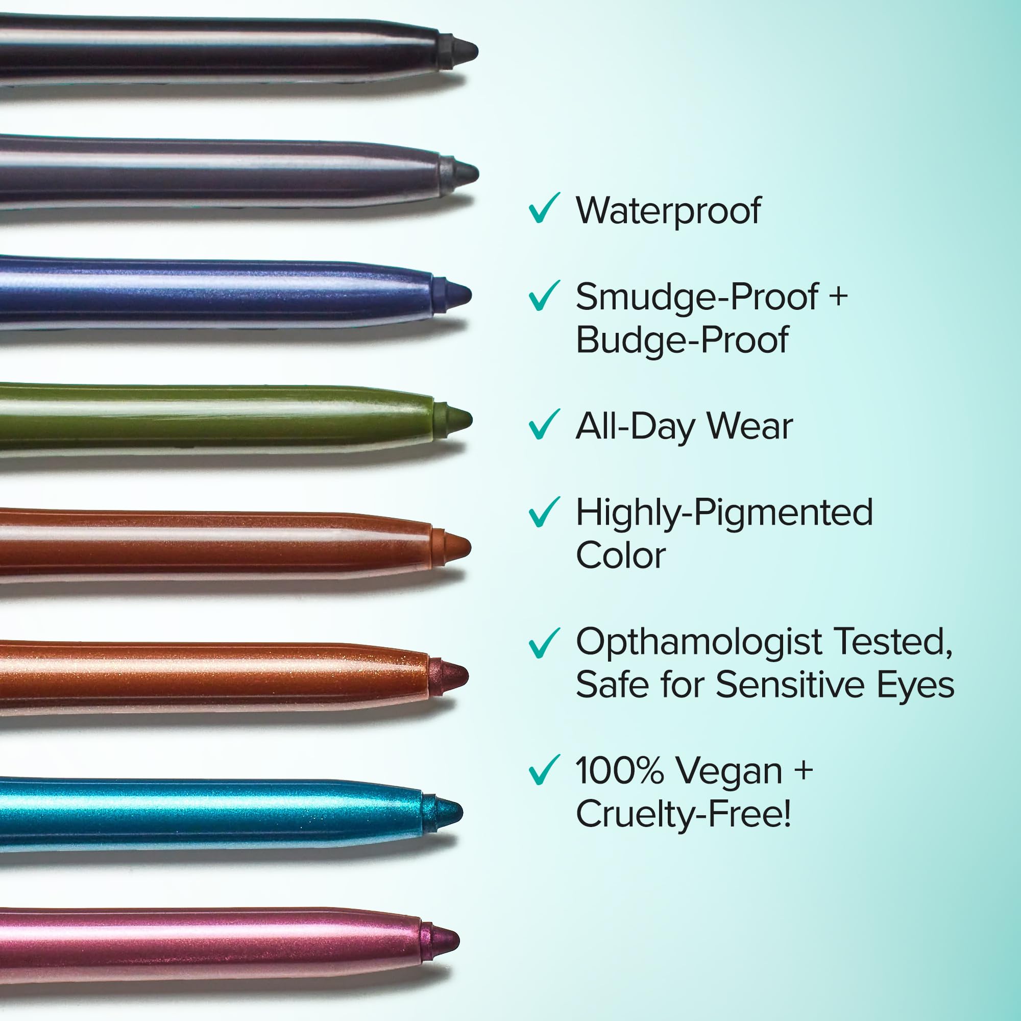 Thrive Causemetics black matte eyeliner pencil packaging