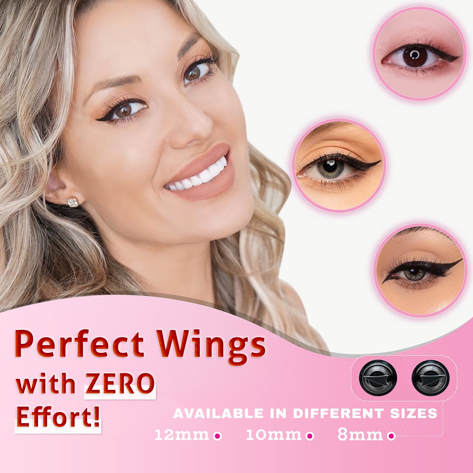 The Flick Stick dual ended eyeliner pen design