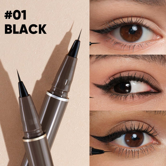 Close up of Judydoll 0.014 millimeter precision eyeliner tip