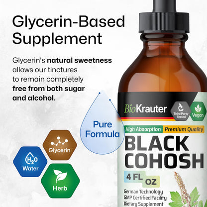 Dropper application for Bio Krauter black cohosh extract
