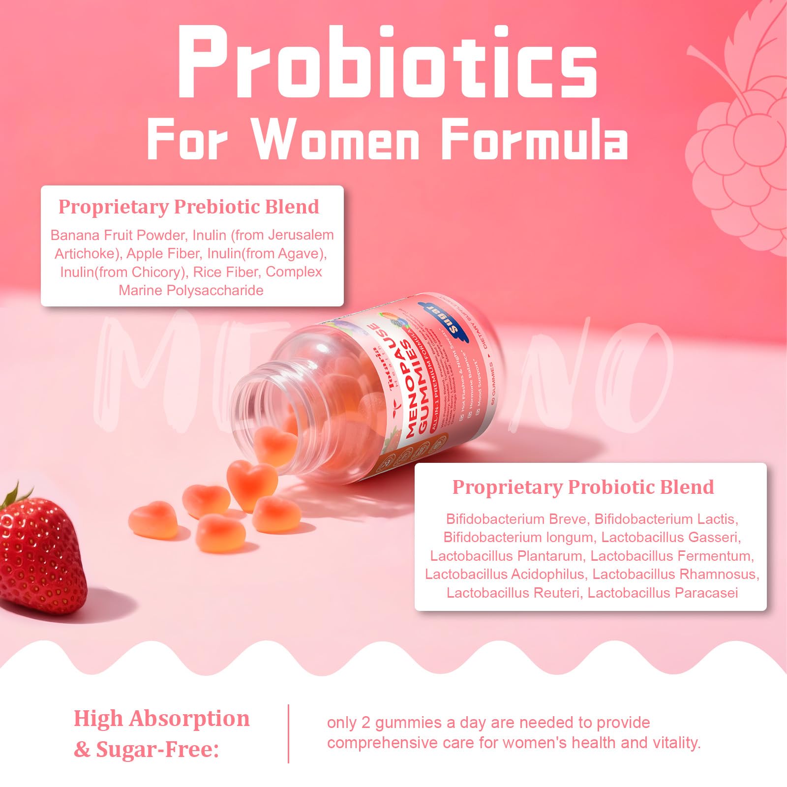 NutraPerfecto menopause supplement label ingredients list