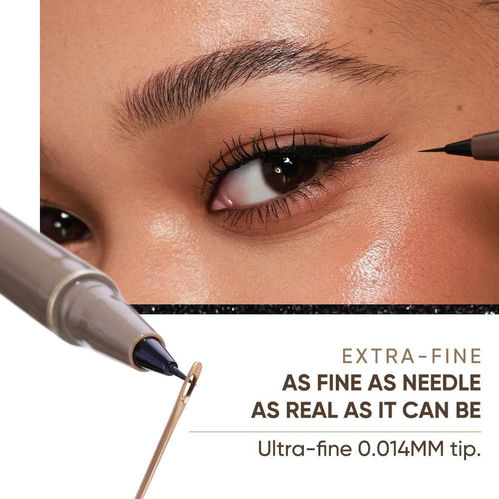 Judydoll eyeliner applicator detail showing flexibility