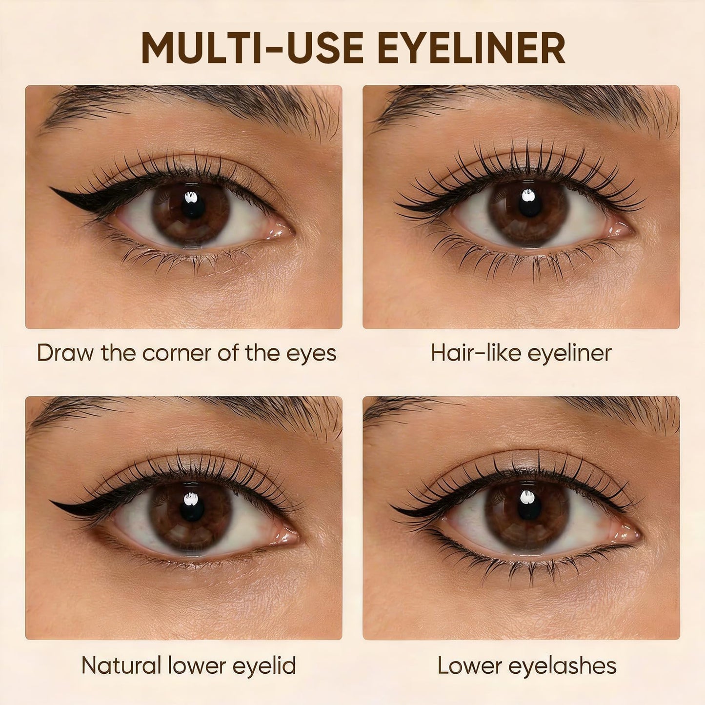 Detailed product label of Judydoll Ultra-Fine Liquid Eyeliner
