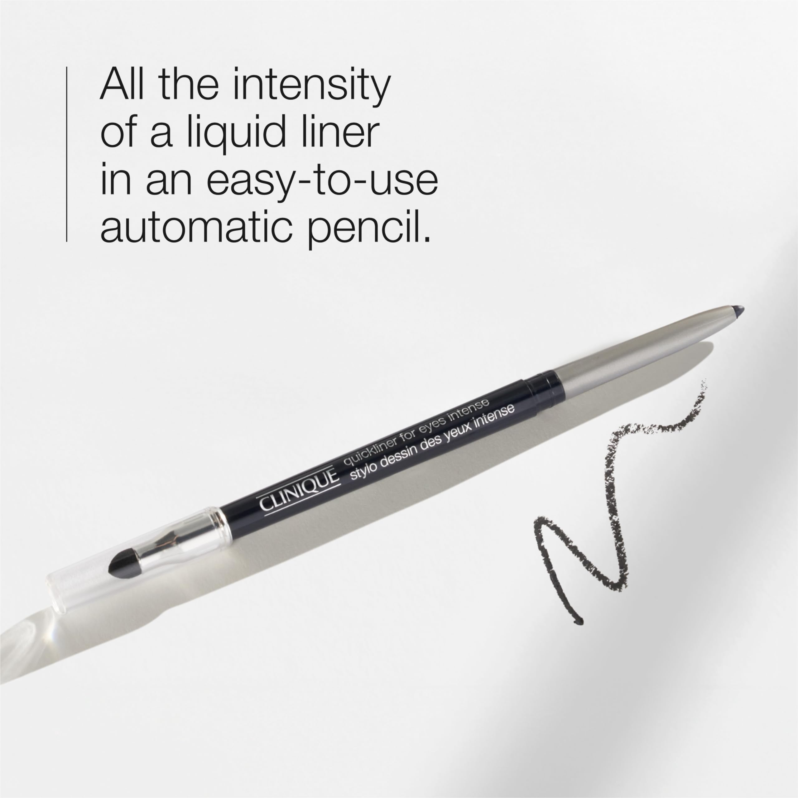 Clinique Quickliner For Eyes Intense highlighting the smudging tool end