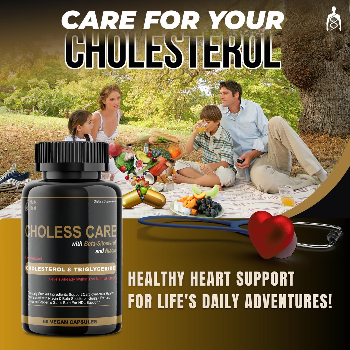 Premium organic odorless garlic capsules for lipid metabolism support