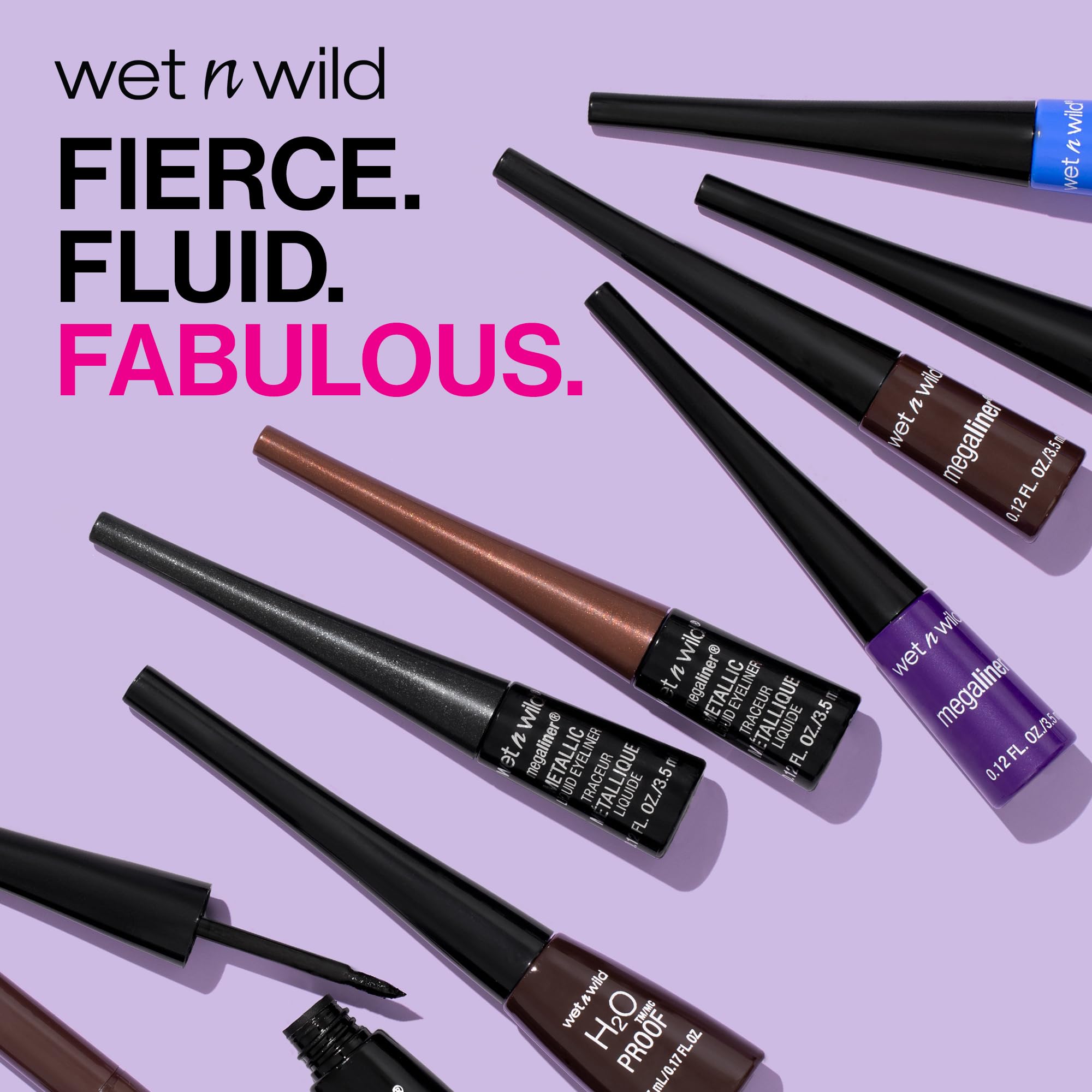 Wet N Wild liquid eyeliner flexible brush applicator