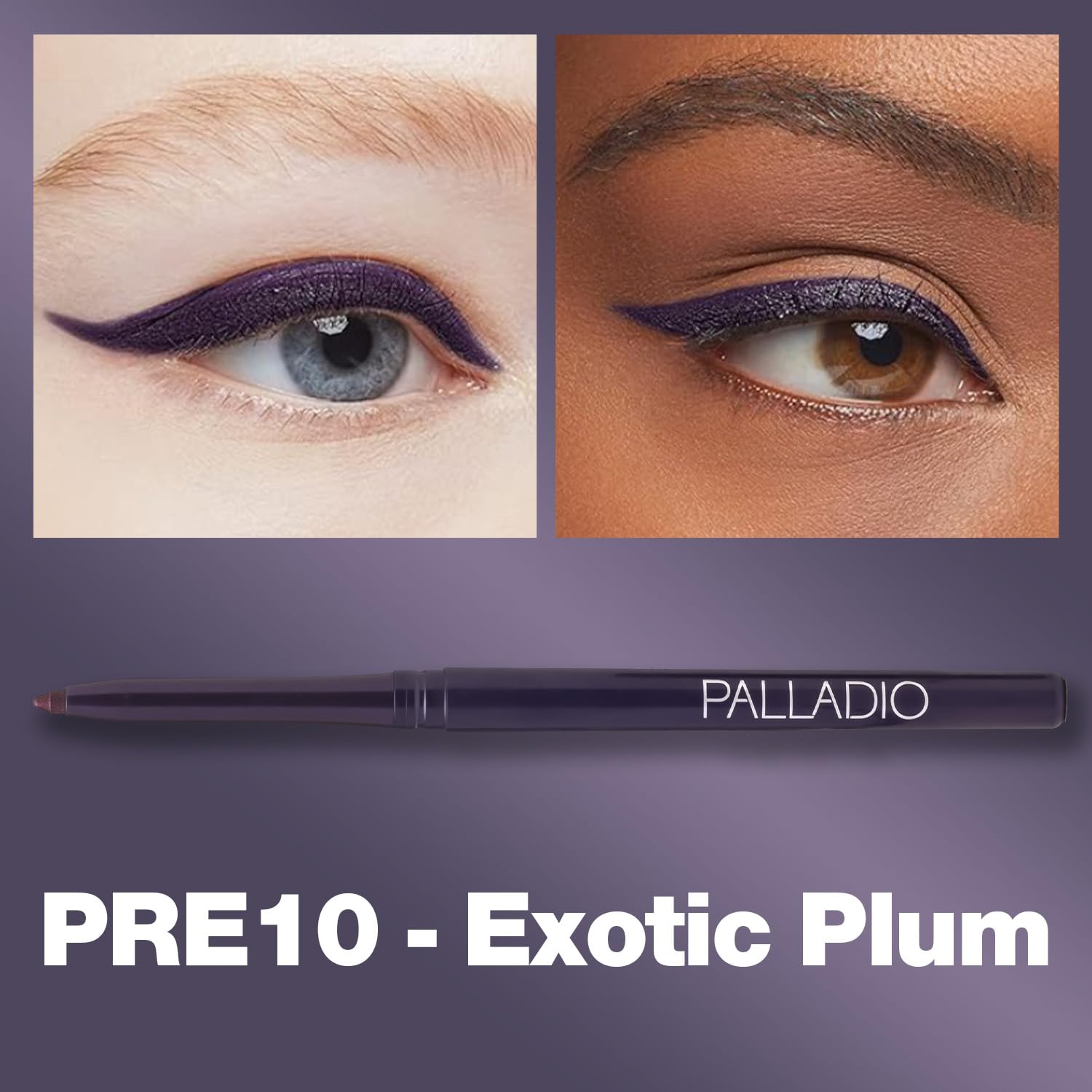 Close up of Palladio eyeliner twist up mechanism