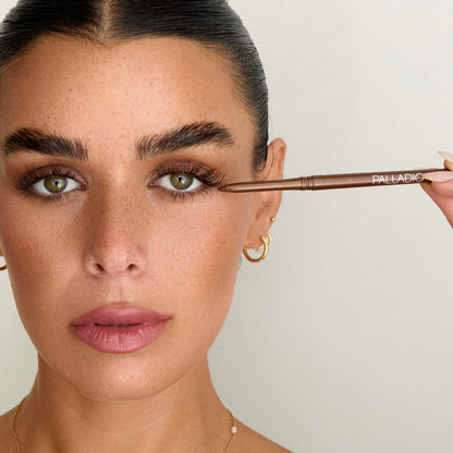 Lifestyle shot of Palladio Retractable Waterproof Eyeliner