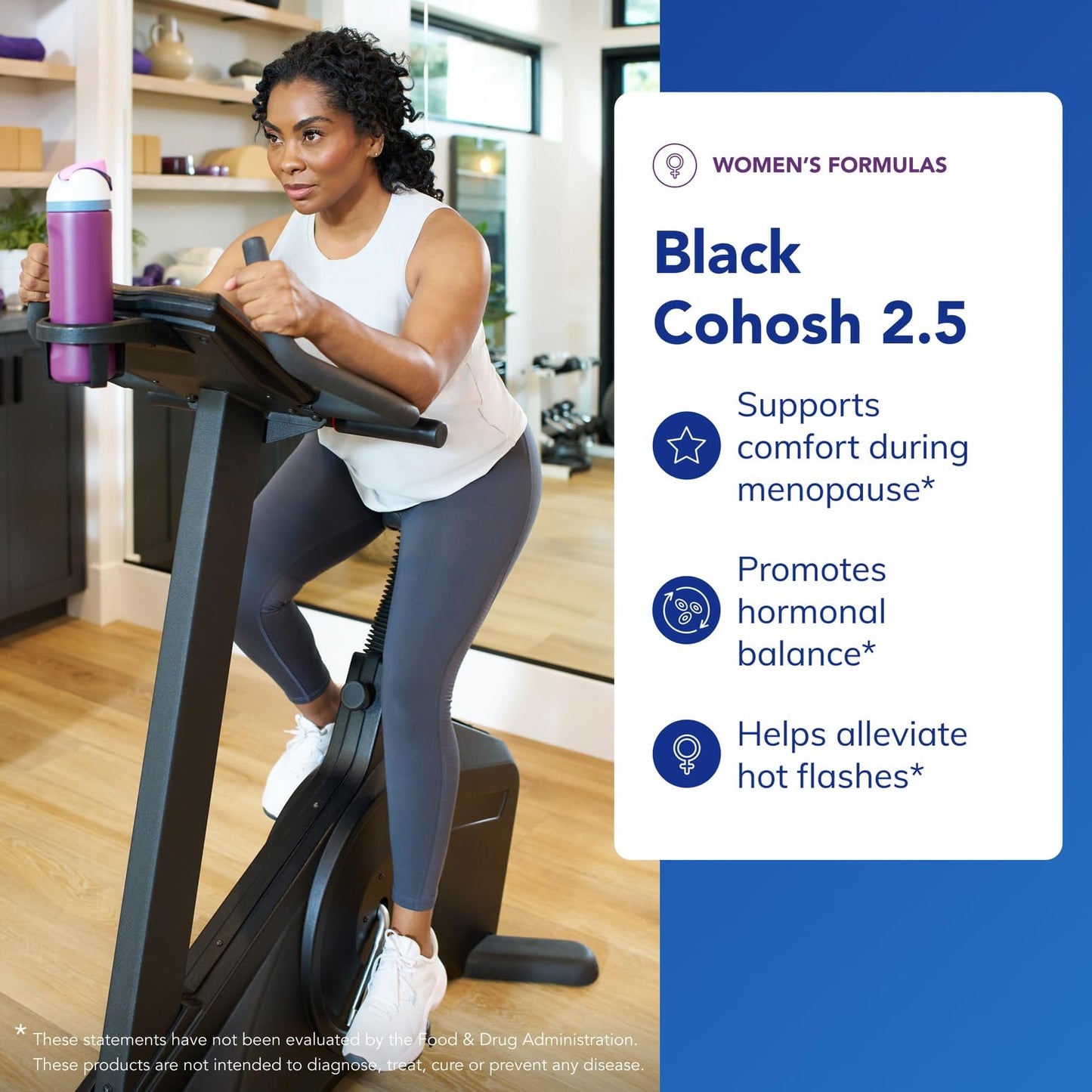 Pure Encapsulations Black Cohosh menopause support supplement facts