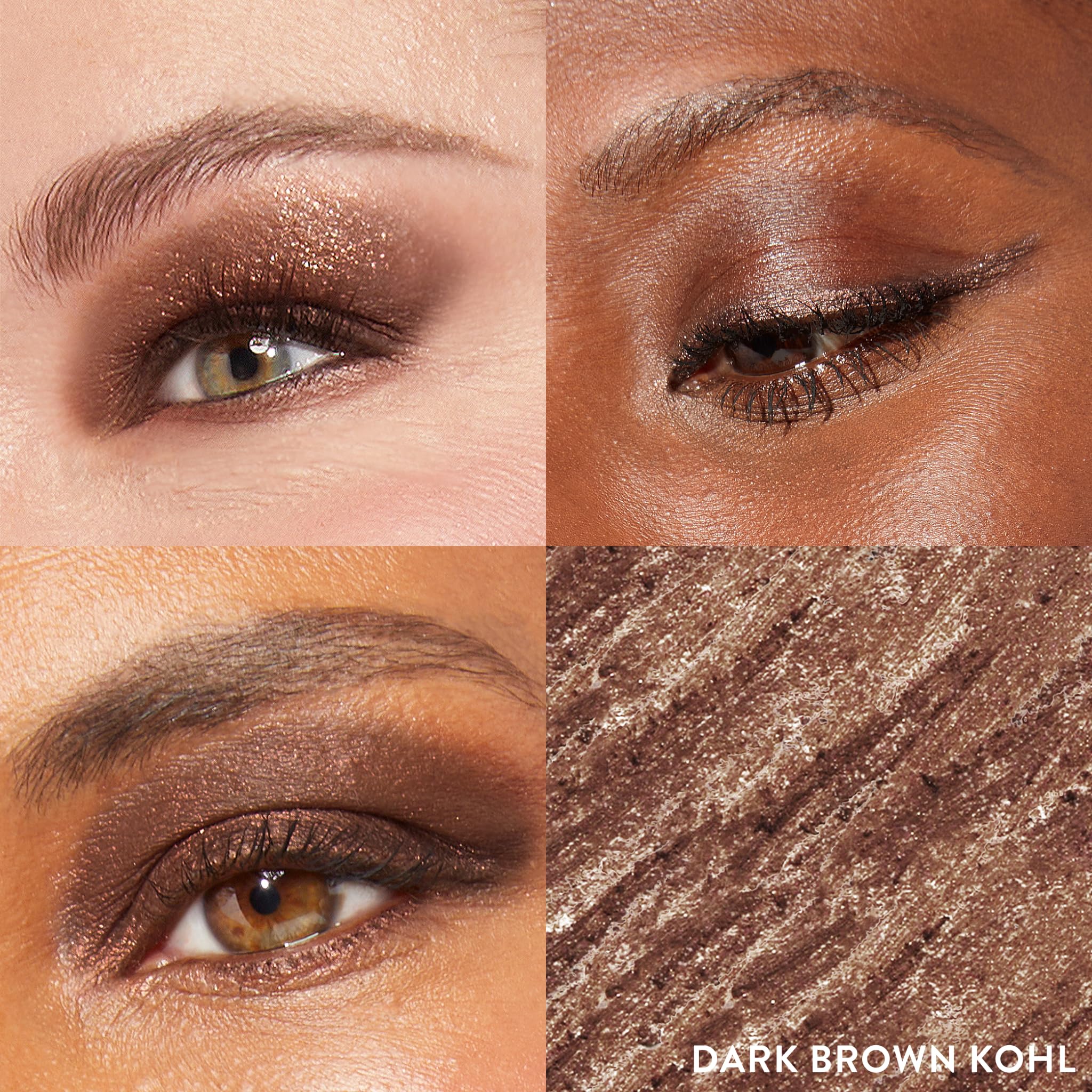 Close up of Laura Geller Dark Brown kohl eyeliner tip