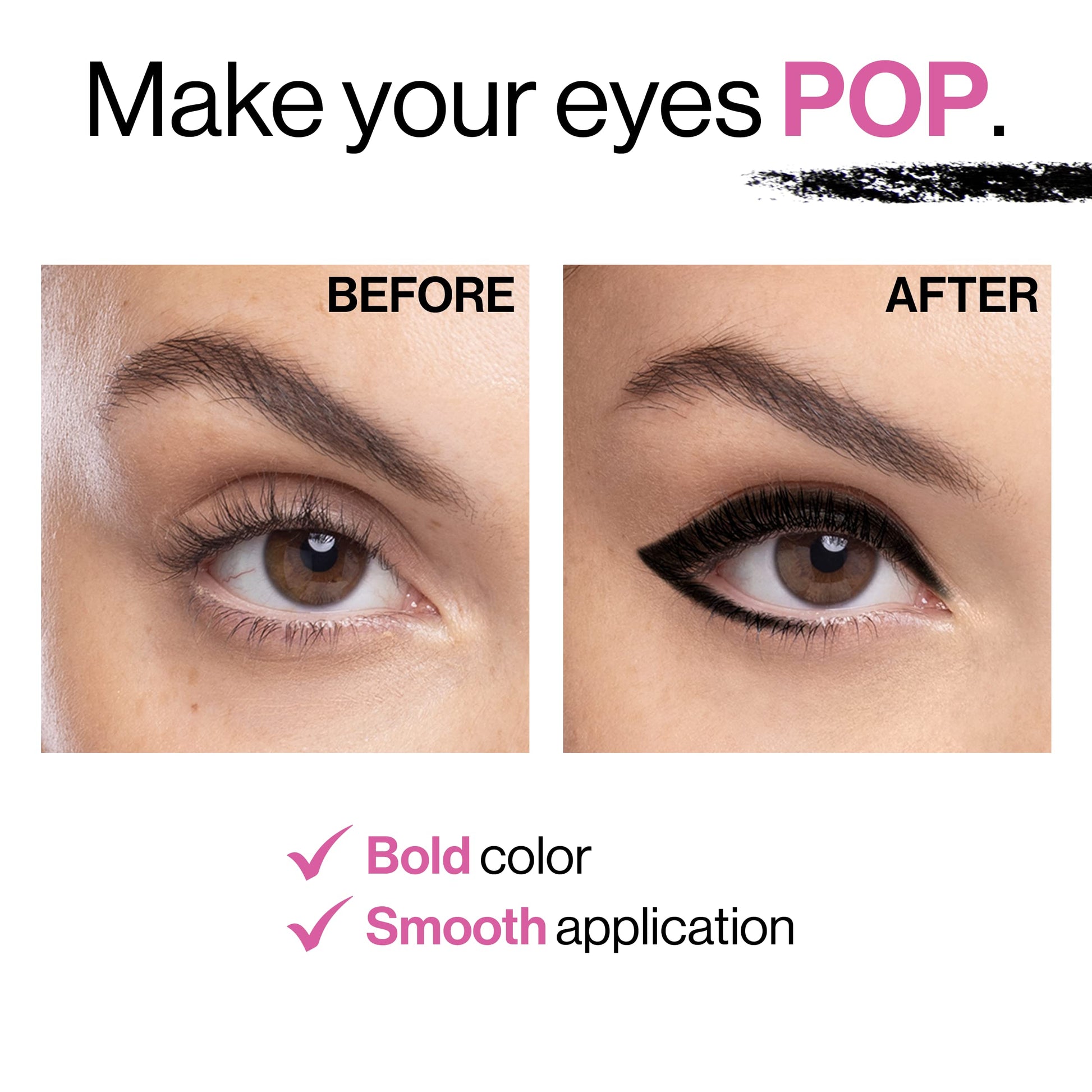 Wet N Wild eyeliner pencil with cap removed showing texture
