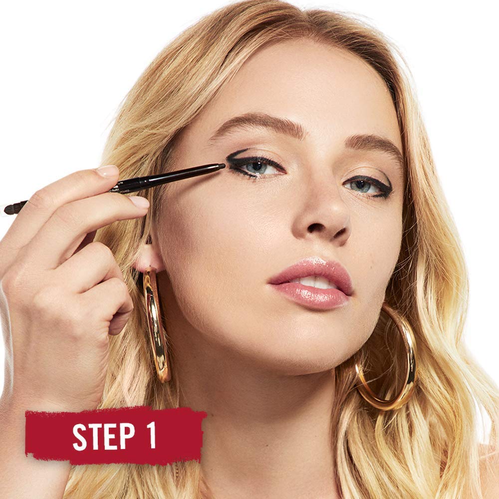 Rimmel London Exaggerate eyeliner with sharpener cap