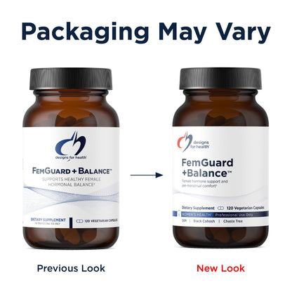 Side view of 120 count supplement bottle