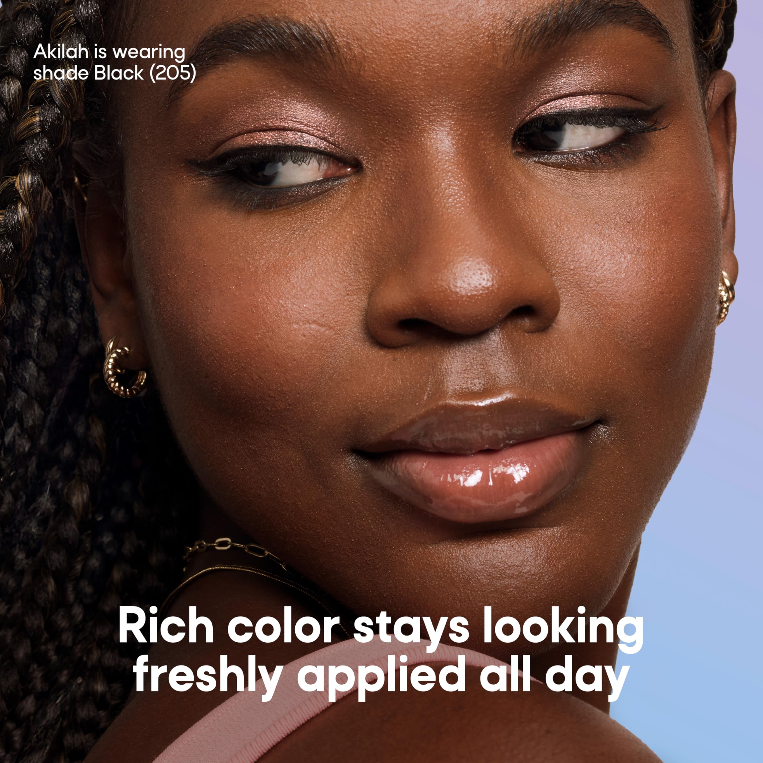 Almay long-wearing waterproof eyeliner pencil side profile