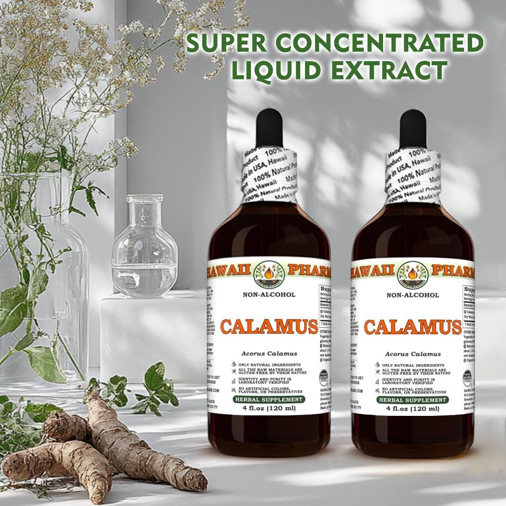 Non GMO gluten free calamus root glycerite for authentic dietary support