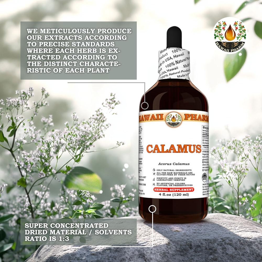 USA imported Hawaii Pharm digestive health herbal supplement packaging details